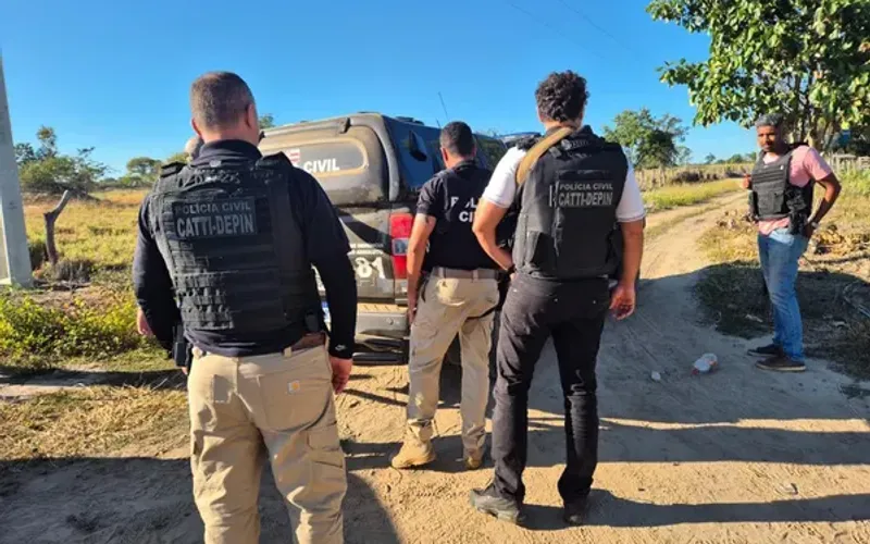 As investiga&ccedil;&otilde;es revelaram que houve um desentendimento entre a v&iacute;tima e um dos suspeitos, que, por trabalhar com abate de animais/Foto: Pol&iacute;cia Civil da Bahia&nbsp;
