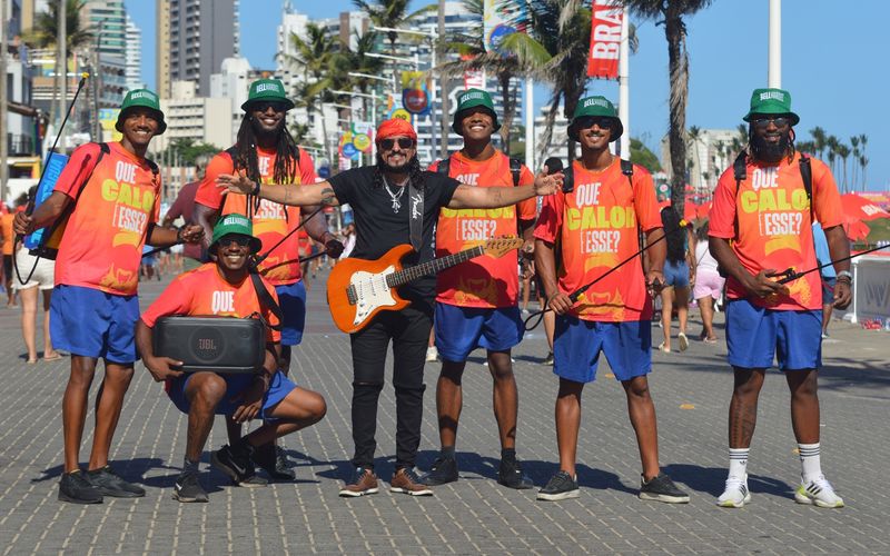 No Fuzu&ecirc;, o p&uacute;blico encontra ritmos que v&atilde;o do samba ao ijex&aacute;, passando por fanfarras, marchinhas e sons percussivos de matriz africana, tudo sem cordas e com acesso livre/Foto: Aratu On&nbsp;