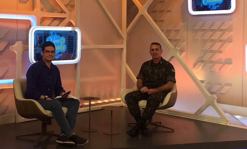 VIVA CABULA: Coronel explica atividades do 19 BC, unidade do Exército situada no bairro