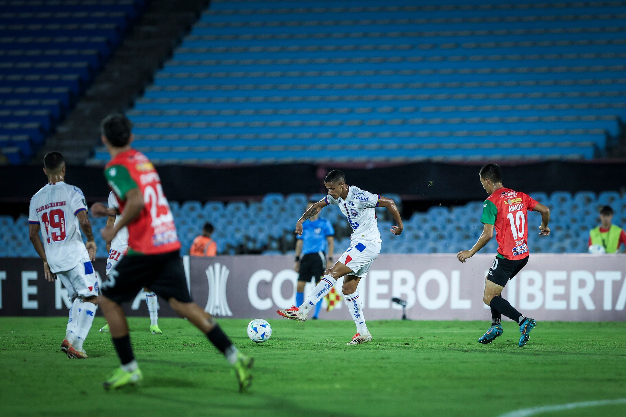 Bahia avança à fase de grupos da Libertadores com vitória simples na Fonte Nova |Foto: Rafael Rodrigues/EC Bahia