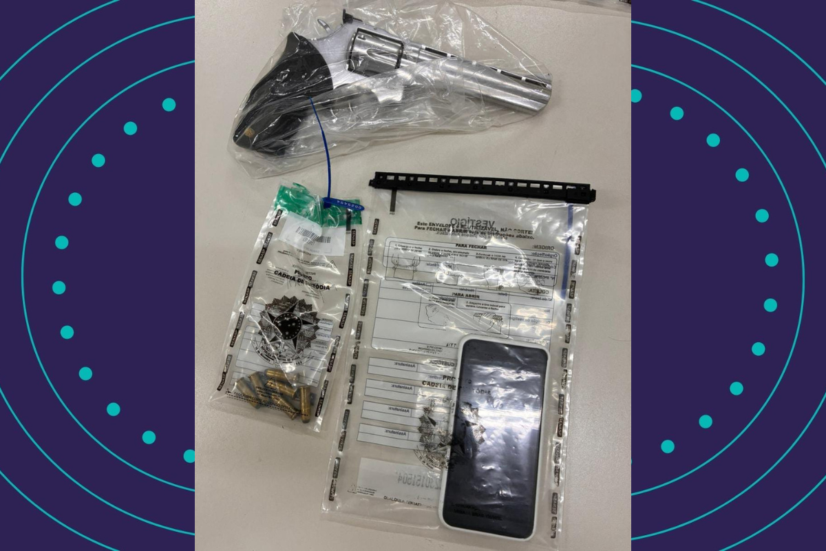 Material apreendido com o suspeito de matar vereador e assessor. | Foto: Divulga&ccedil;&atilde;o Ascom Pcba