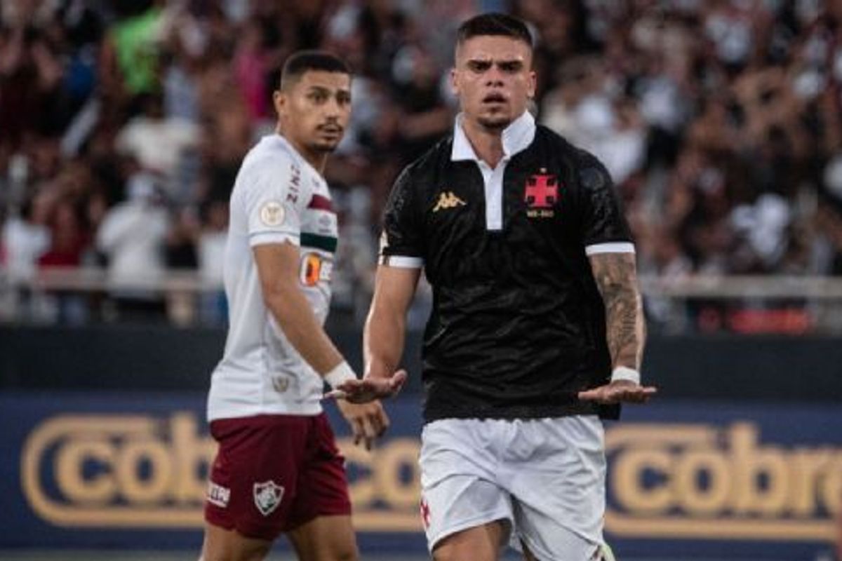 Gabriel Pec foi revelado pelo Vasco. Foto: Leandro Amorim/Vasco