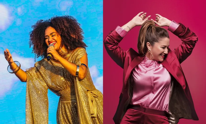 Encontro Inusitado; Mariene de Castro e Maria Rita fazem show na Concha Acústica