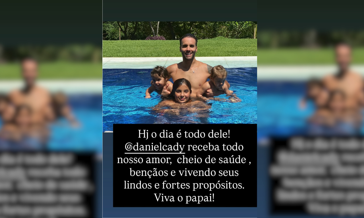 Ivete Sangalo faz homenagem carinhosa a Daniel Cady: 'Nosso amor'. Foto: redes sociais