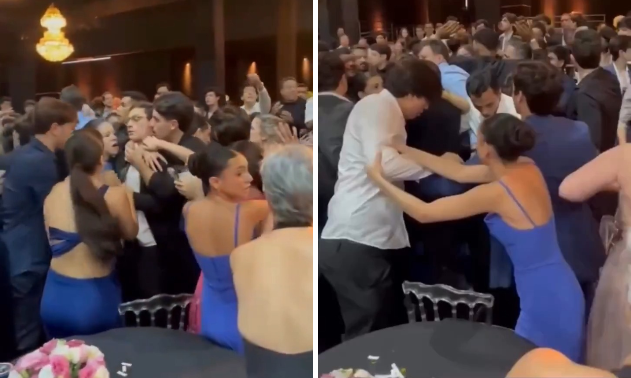Saiba qual música causou briga em festa de formatura de adolescentes.Foto: Reprodução