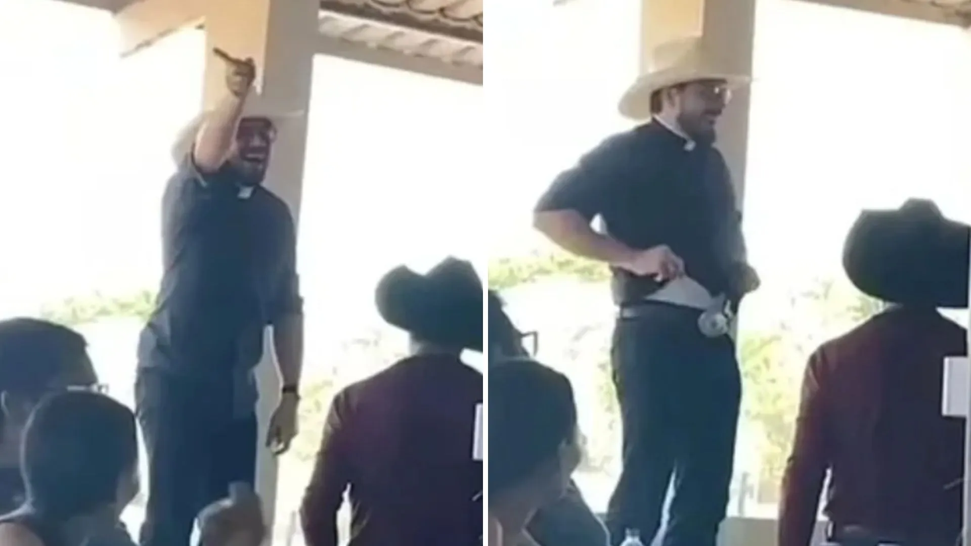 Padre leiloa cueca por R$ 3 mil em evento religioso: ‘Funcionária do capeta’