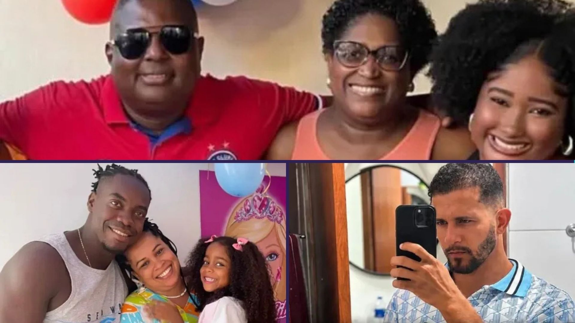 Familiares Aparecem Reunidos E Em Clima De Descontração Durante a Viagem De Retorno Para Salvador Antes De Sofrerem Acidente Na Br 116