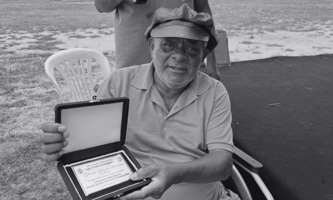 Morre Biribinha, ex-jogador do Bahia e Vasco, aos 71 anos na Bahia.Foto: Reprodução