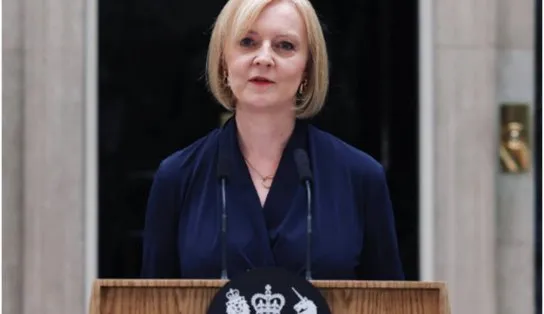 Urgente! Liz Truss renuncia ao cargo de primeira-ministra do Reino Unido