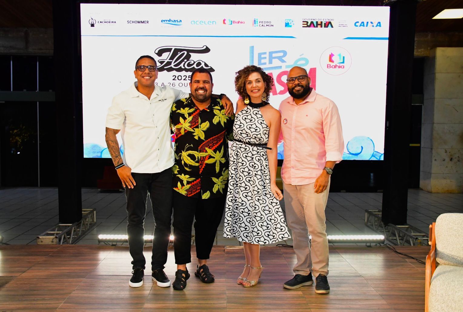 Principal palco de debates e mesas literárias, a Tenda Paraguaçu reunirá autores de diferentes origens e estilos. | Foto: Divulgação