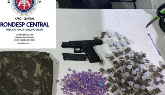 Homem morre em confronto com a polícia em Tancredo Neves; arma e drogas foram apreendidos na ação
