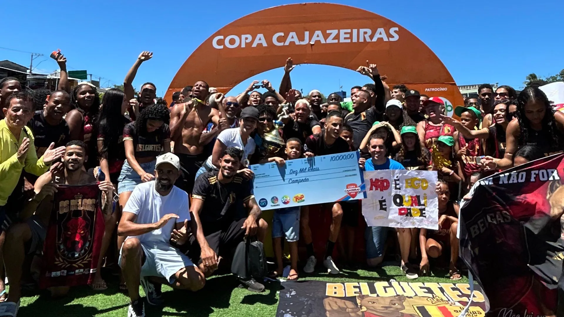 Os Belgas conquistam a Copa Cajazeiras 2025 com 3x1 sobre o Juventude