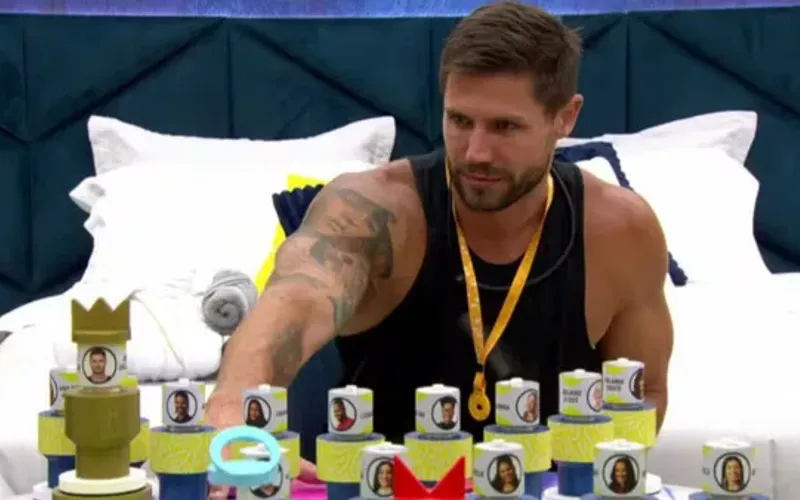 Jonas conquista terceira lideran&ccedil;a consecutiva no BBB 26/Foto: Gshow
