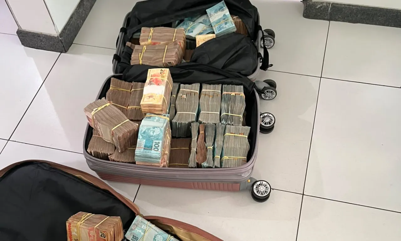 Dinheiro apreendido
