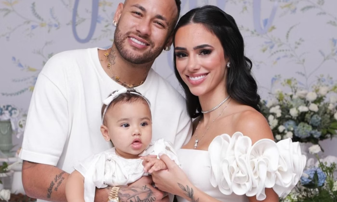 Nasce Mel, segunda filha de Neymar e Bruna Biancardi.Foto: Divulgação