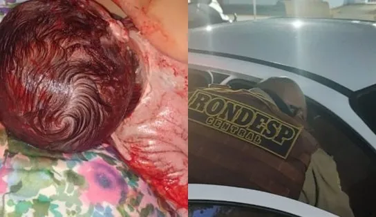 Policiais ajudam mulher a dar à luz dentro de carro no meio da Avenida Luís Eduardo Magalhães