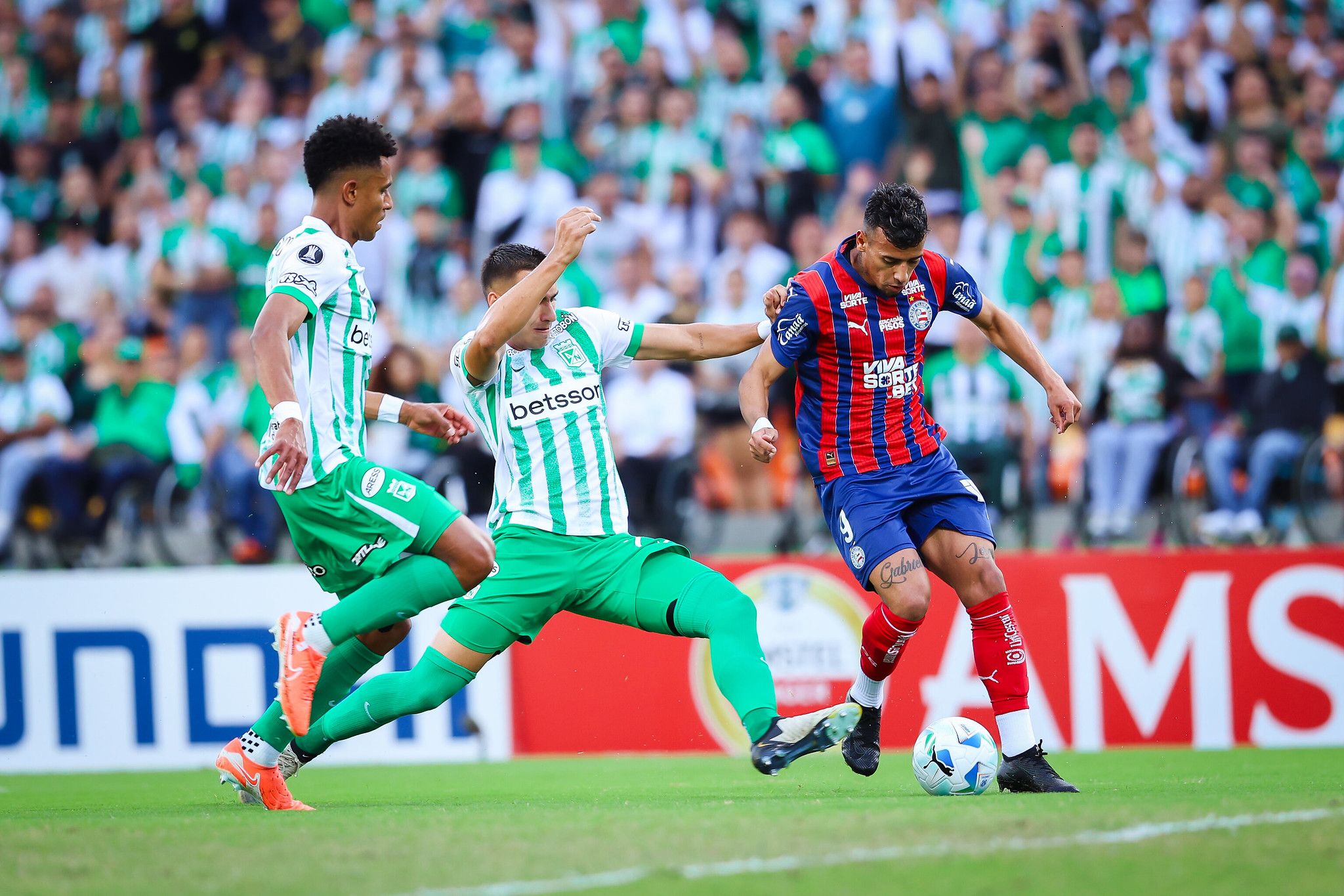 Bahia vem de derrota para Atlético Nacional na Libertadores | Foto: Letícia Martins/EC Bahia