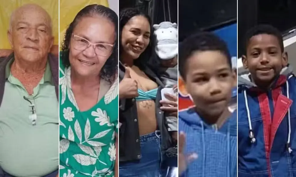 Seis baianos estão entre os mortos no acidente entre ônibus e carreta em MG