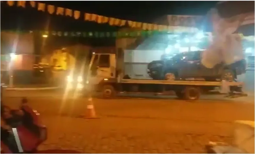  VÍDEO: homem é preso após atropelar pessoas no estacionamento de festa, em Ibicuí