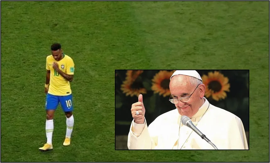Papa consola brasileiros pela eliminação na Copa do Mundo e diz: “Será da próxima vez”