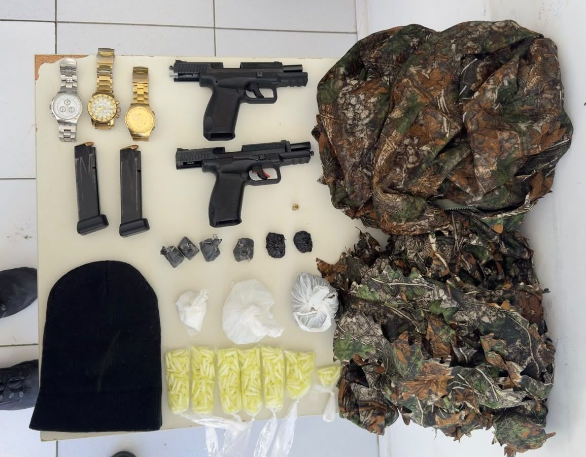 Materiais apreendidos pela PM. Foto:  Divulga&ccedil;&atilde;o SSP 