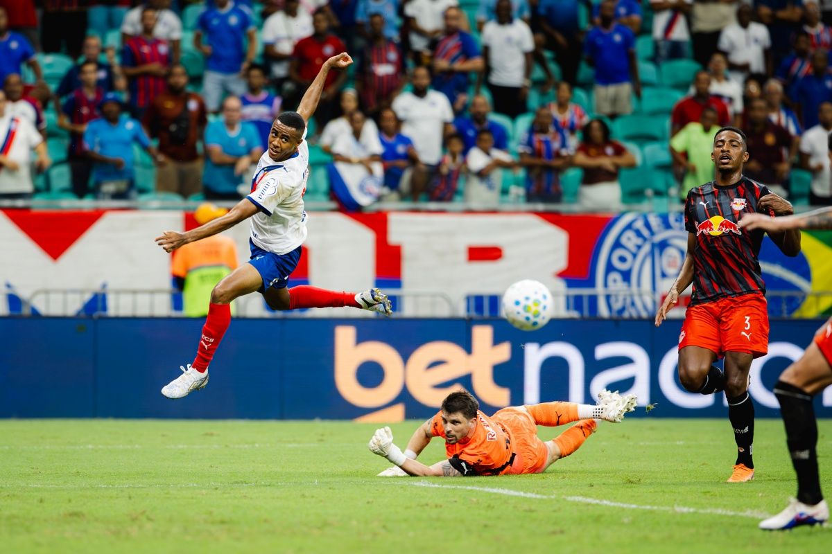O jogo que abre a 26&ordf; rodada da S&eacute;rie A entre Bragantino x Bahia acontece neste s&aacute;bado; veja onde assistir e demais detalhes. Foto: Let&iacute;cia Martins/EC Bahia