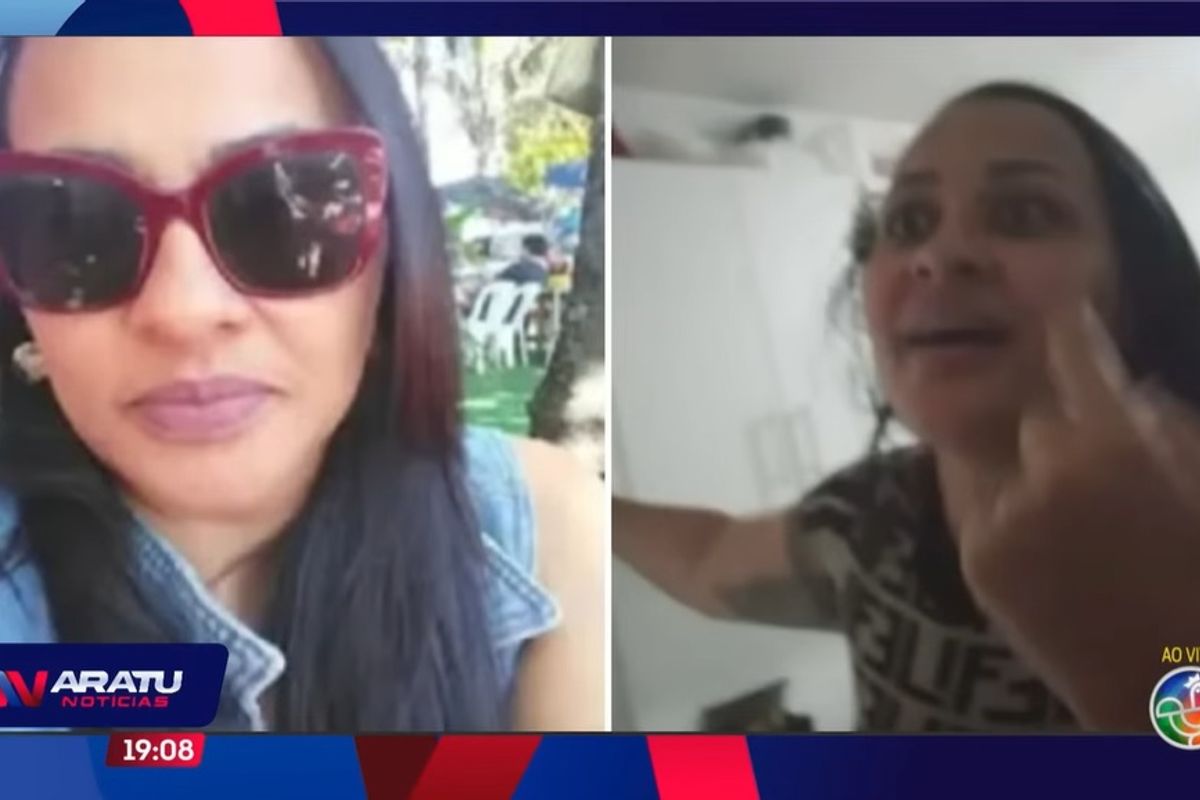 Condenação de Melina. Foto: Reprodução | Vídeo