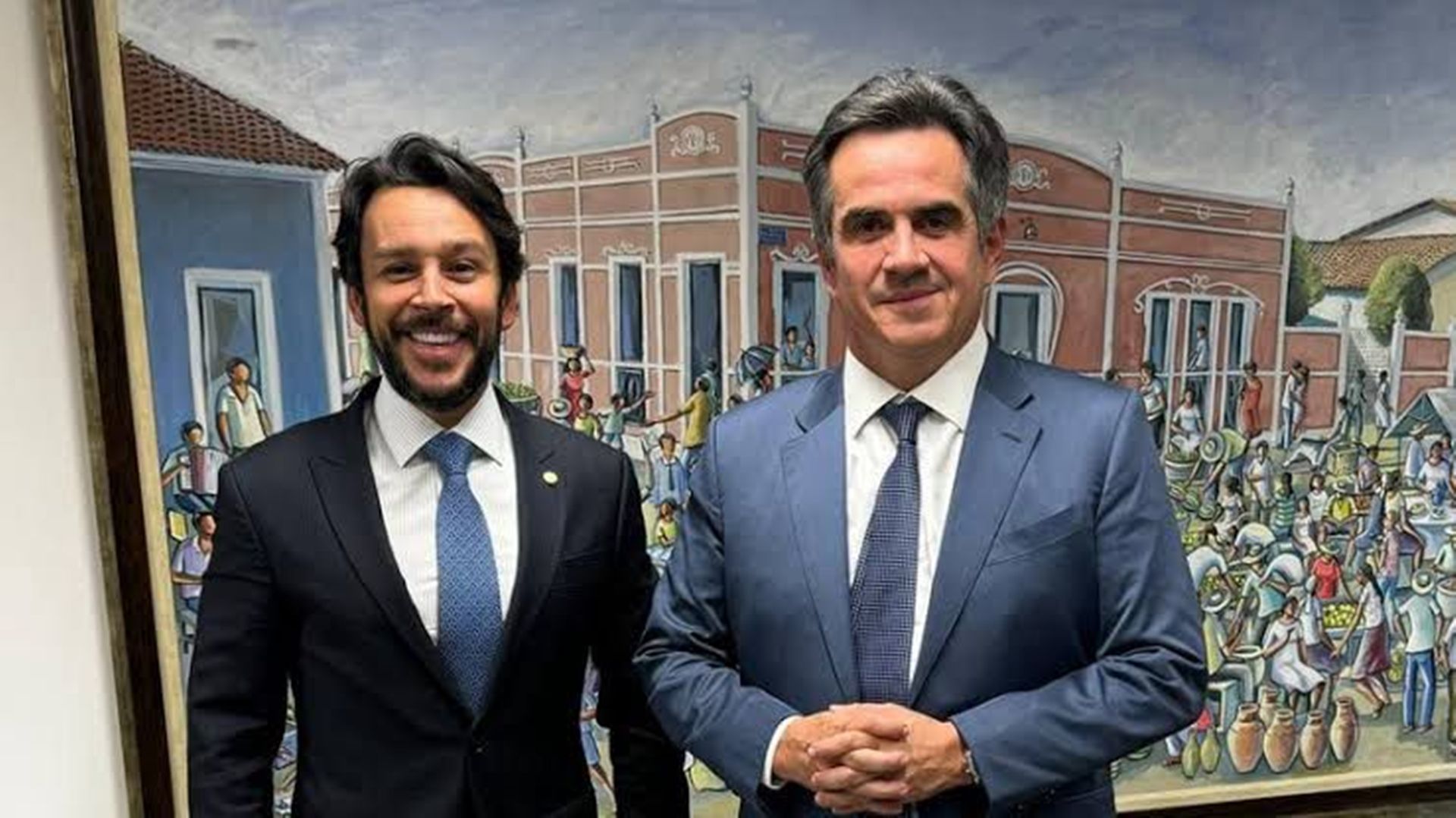 Mário Negromonte Jr e Ciro Nogueira