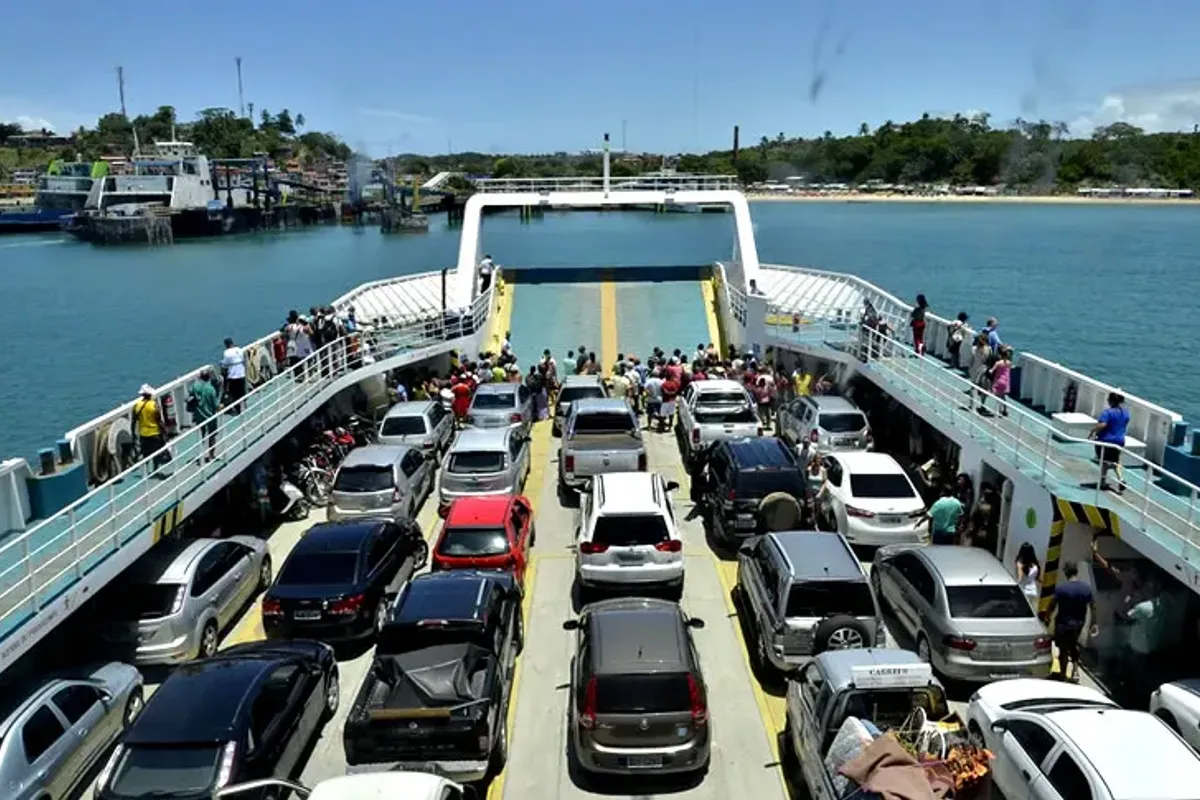 Sistema ferry boat tem movimento de embarque aumentado ap&oacute;s feriad&atilde;o. Foto: Divulga&ccedil;&atilde;o