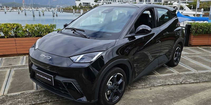 O BYD Dolphin Mini é um carro elétrico subcompacto da montadora chinesa BYD, lançado no mercado brasileiro em 2024/Foto: Divulgação/BYD