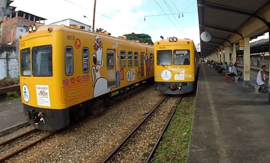 Trens não circulam e Estação do Subúrbio de Salvador amanhece fechada; saiba mais 
