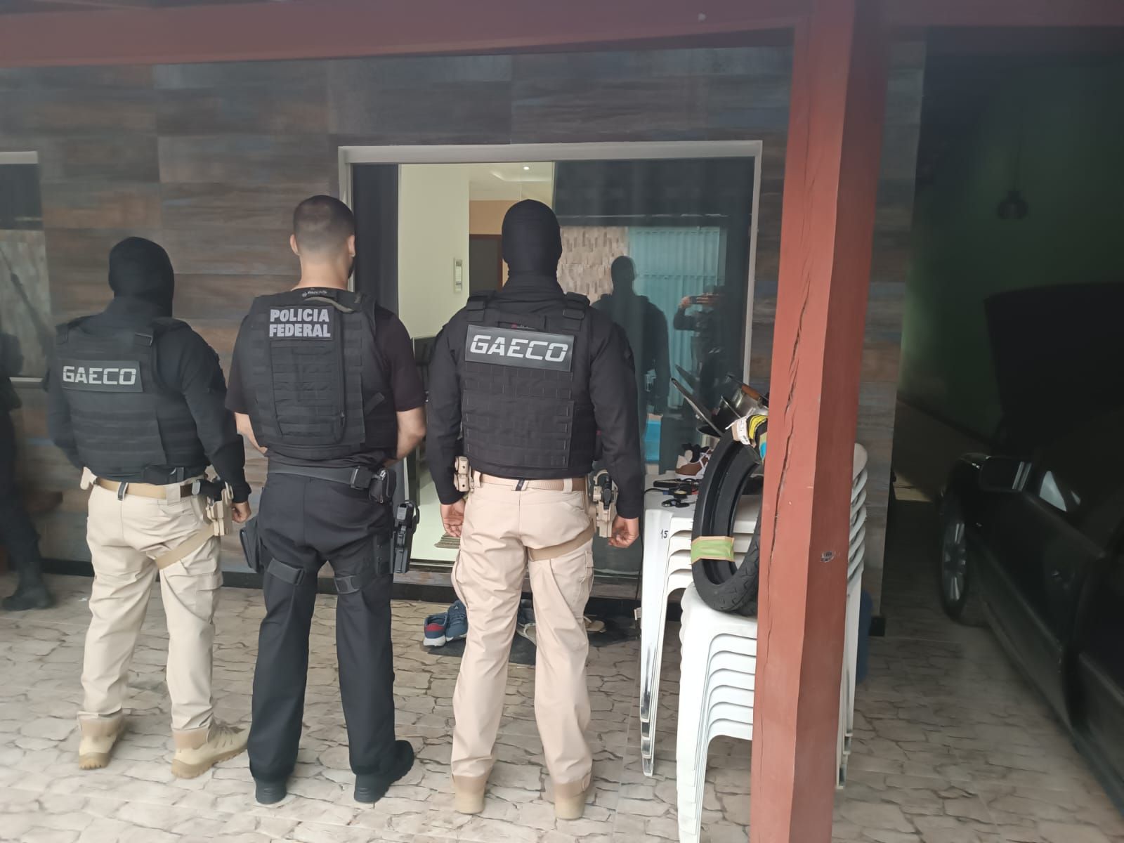 Facções em Porto Seguro são investigadas durante operação. Foto:  Divulgação SSP