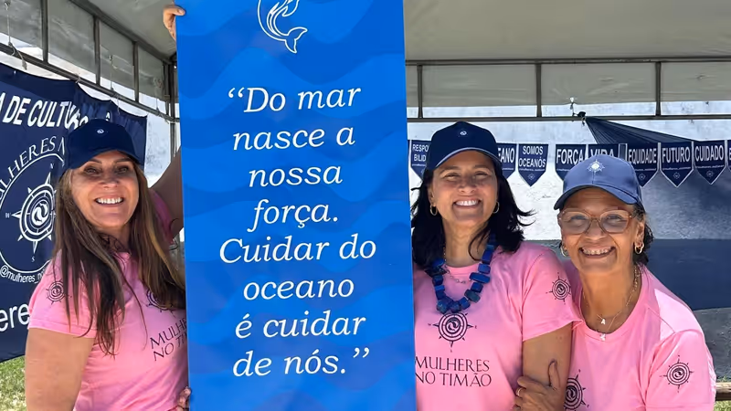 Coletivo baiano apresenta proposta no maior evento sobre o mar do Brasil