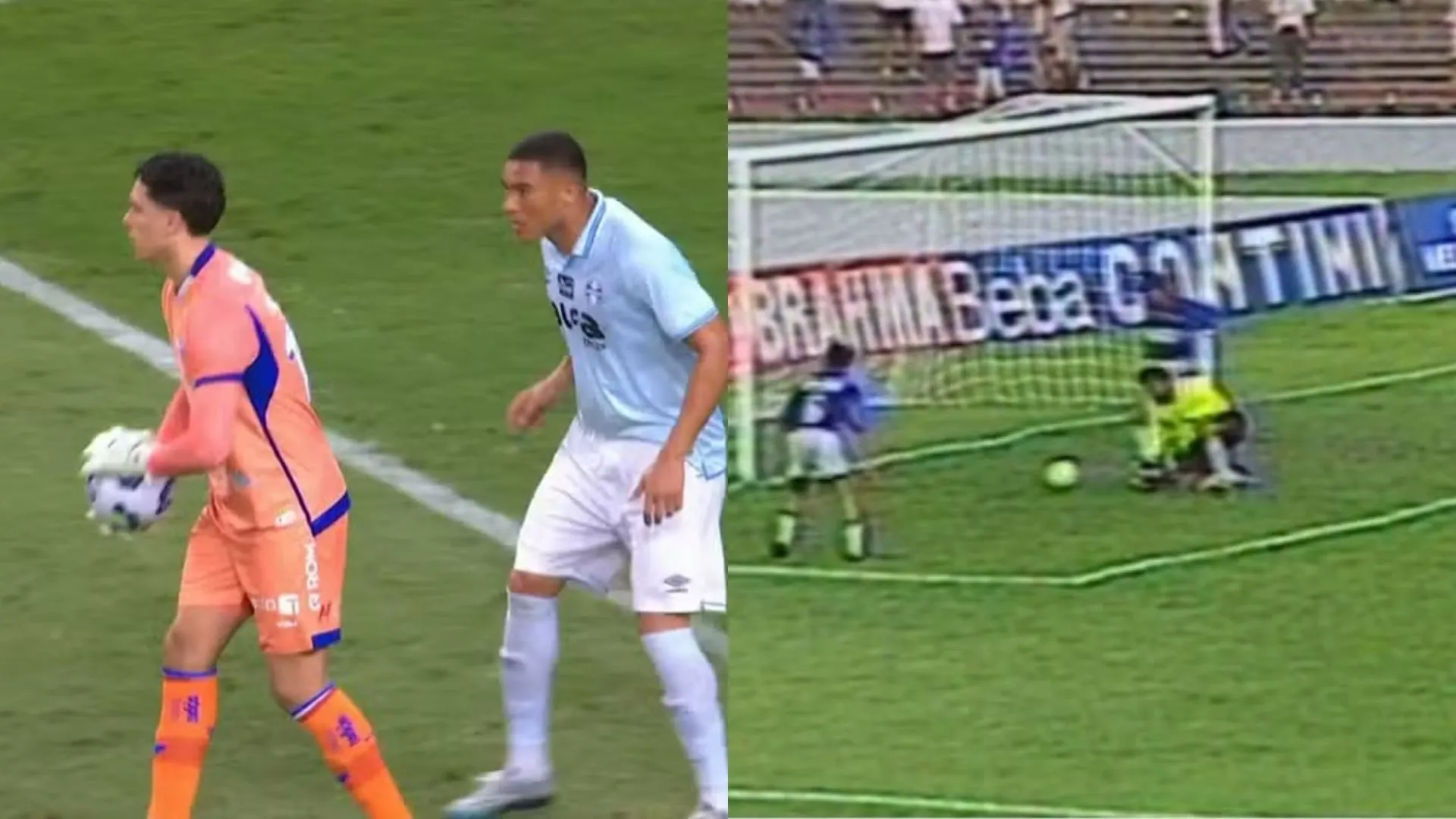 Falha bizarra de goleiro do Fortaleza relembra gol de Ronaldo contra o Bahia