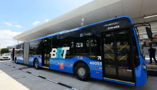 Ônibus para quase 150 passageiros entram em operação no BRT de Salvador