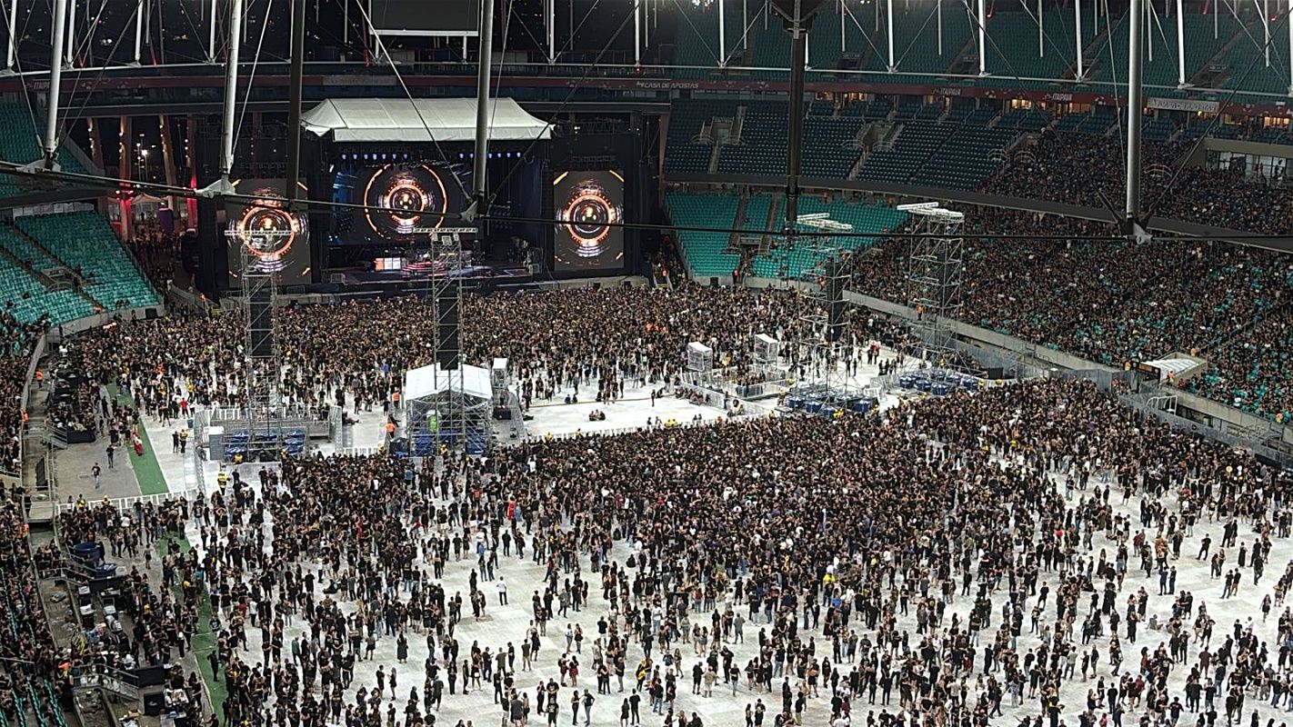 Guns Arena Fonte Nova. Foto: Luzia Carreira/Aratu On