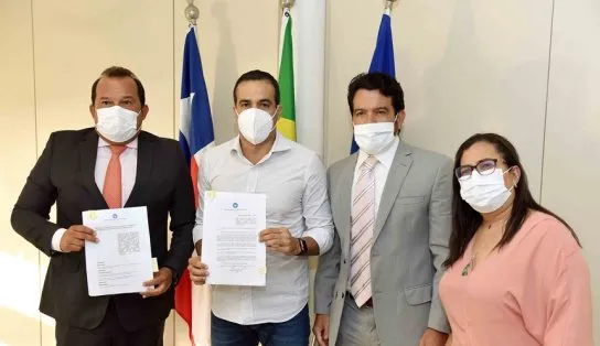 Prefeito encaminha projeto de lei para ingresso de Salvador no consórcio municipal da vacina