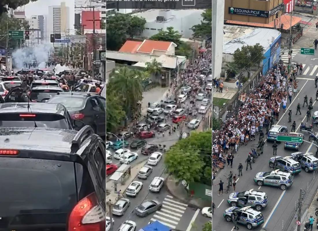 Briga torcidas Recife