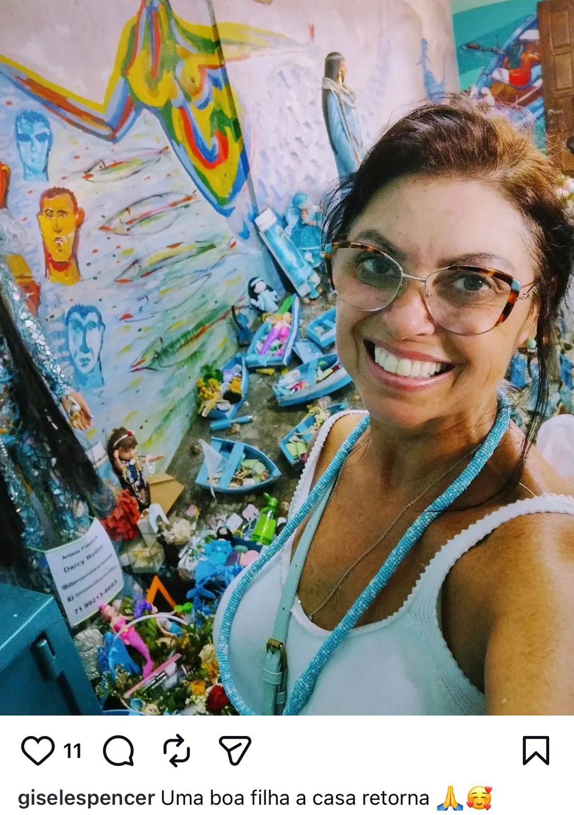 A turista gaúcha Giselle Madrid Spencer Cesar, de 50 anos, presa em flagrante pelo crime de injúria racial contra uma comerciante no Pelourinho, já visitou a capital baiana diversas vezes. | Foto: Redes Sociais