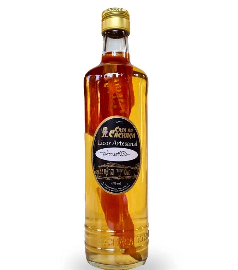 Licor diferente: Pimenta. Foto: Reprodução/Casa da Cachaça