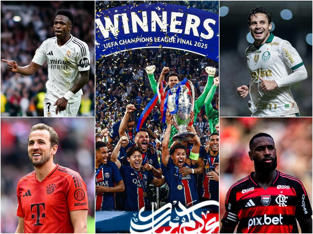 O supercomputador projeta 18,5 % de chance de título para o PSG no Mundial de Clubes; times brasileiros aparecem com menos de 1 % de probabilidade. Foto: Instagram