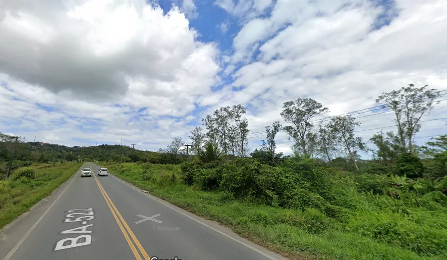 BA-522 em Candeias. Foto: Google Street View