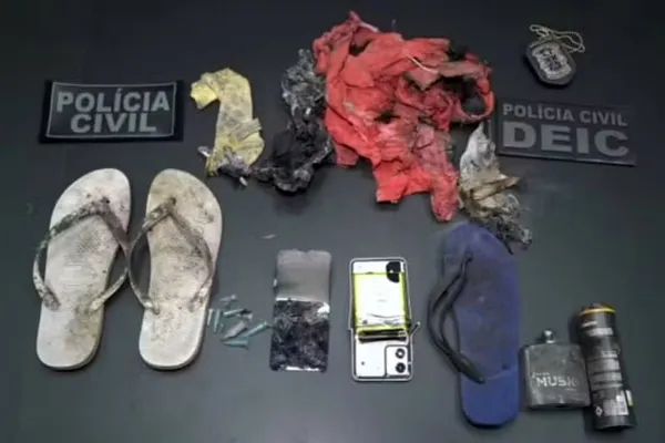 Na quinta-feira, objetos pertencentes às jovens desaparecidas em Anguera foram encontrados destruídos. Foto: TV Subaé