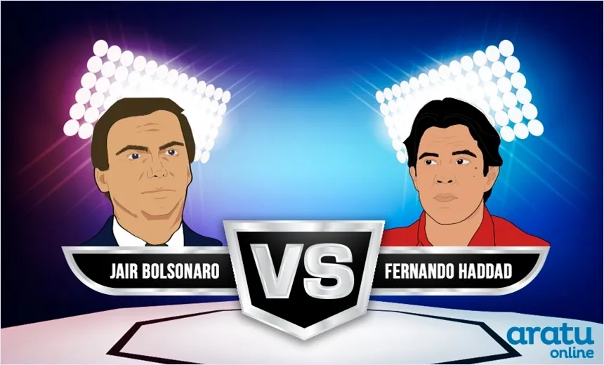 Bolsonaro e Haddad expõem o estilo pessoal nesta reta final