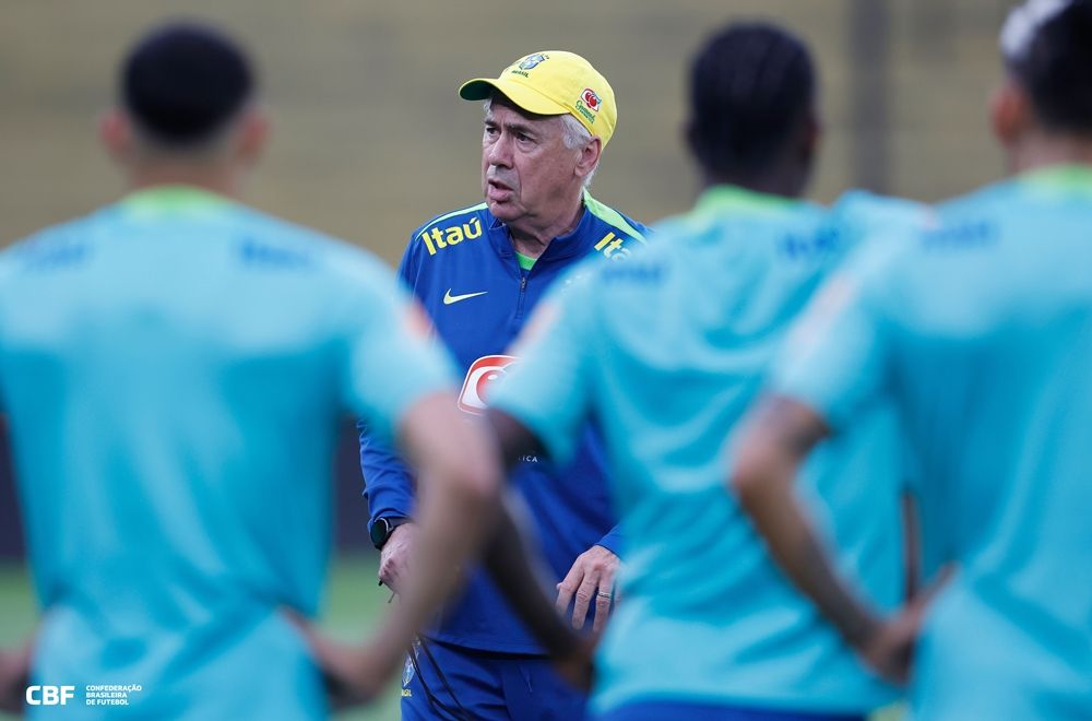 Carlo Ancelotti estreia comando da Seleção Brasileira | Foto: Rafael Ribeiro/CBF