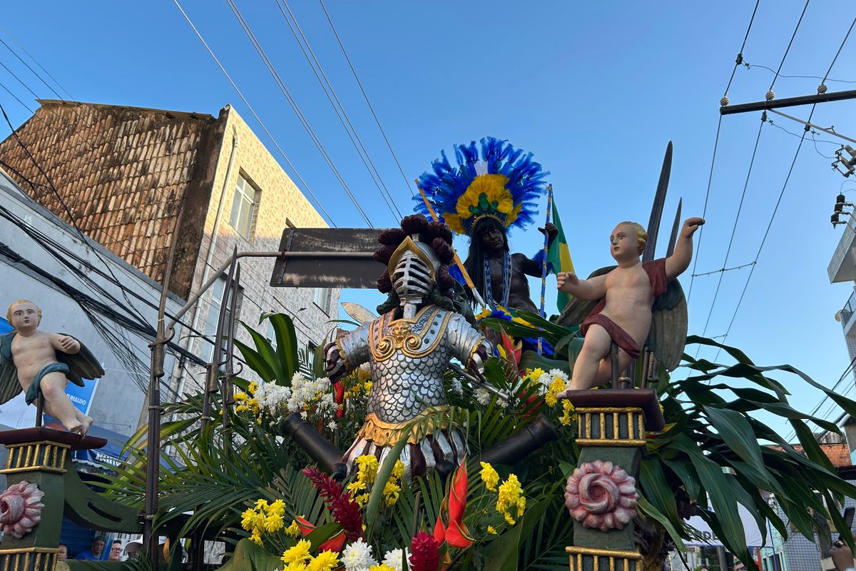Desfile do 2 de Julho. Foto: Jo&atilde;o Tram / AratuON