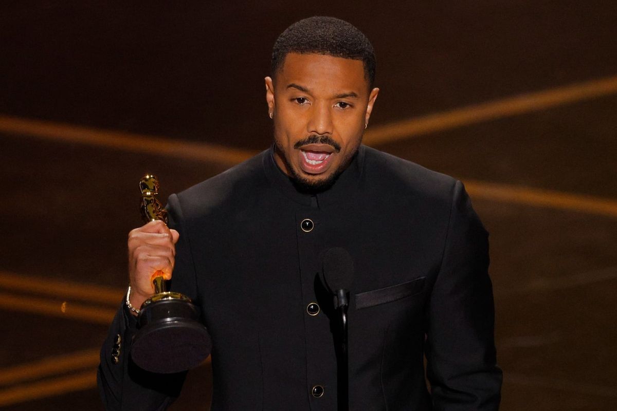 Michael B Jordan Ganha Oscar de Melhor Ator. Foto: Reprodu&ccedil;&atilde;o