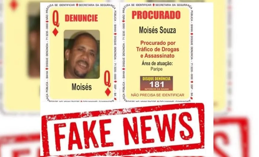 Em montagem, pedreiro entra no “Baralho da SSP”; falta de delegado atrapalha apuração