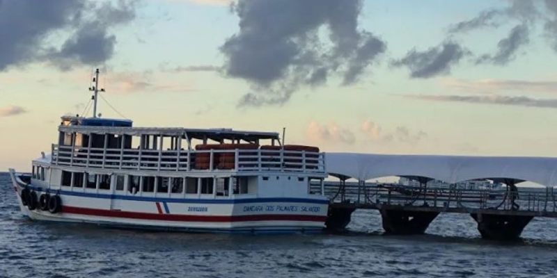 Terminal Marítimo de Vera Cruz, na Ilha de Itaparica, recebe diariamente milhares de passageiros que utilizam a travessia Salvador–Mar Grande como principal meio de transporte/Foto: Reprodução 