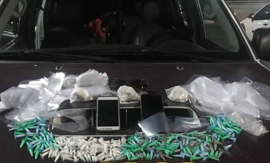 ‘Capenga’ é preso com carga de cocaína avaliada em R$ 8 mil